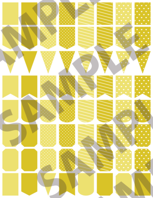 Yellow 1 - Small Banners