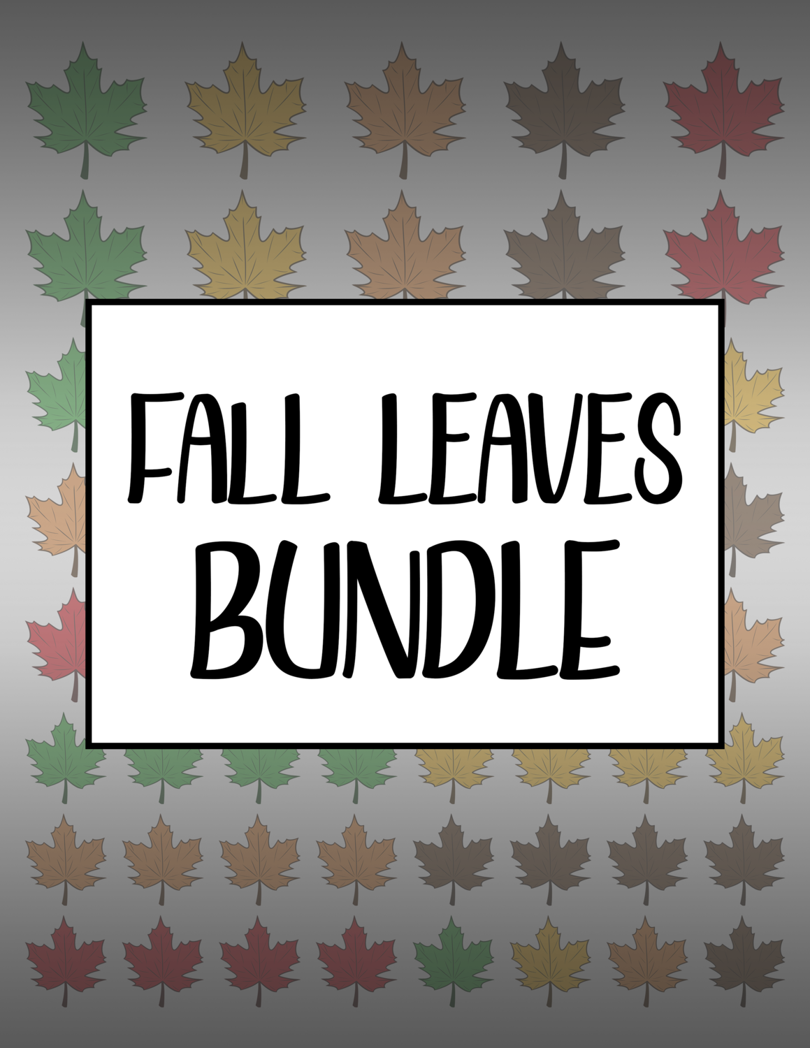 Bundle #38 Fall Leaves
