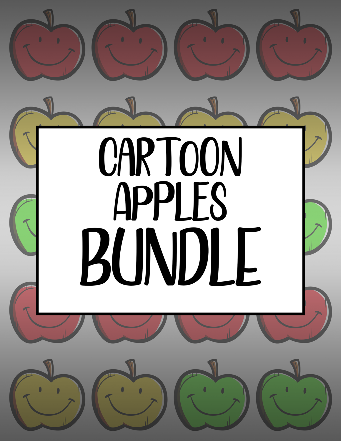 Bundle #40 Cartoon Apples