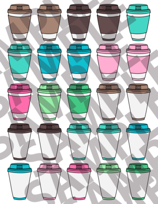 2 INCH COFFEE CUPS