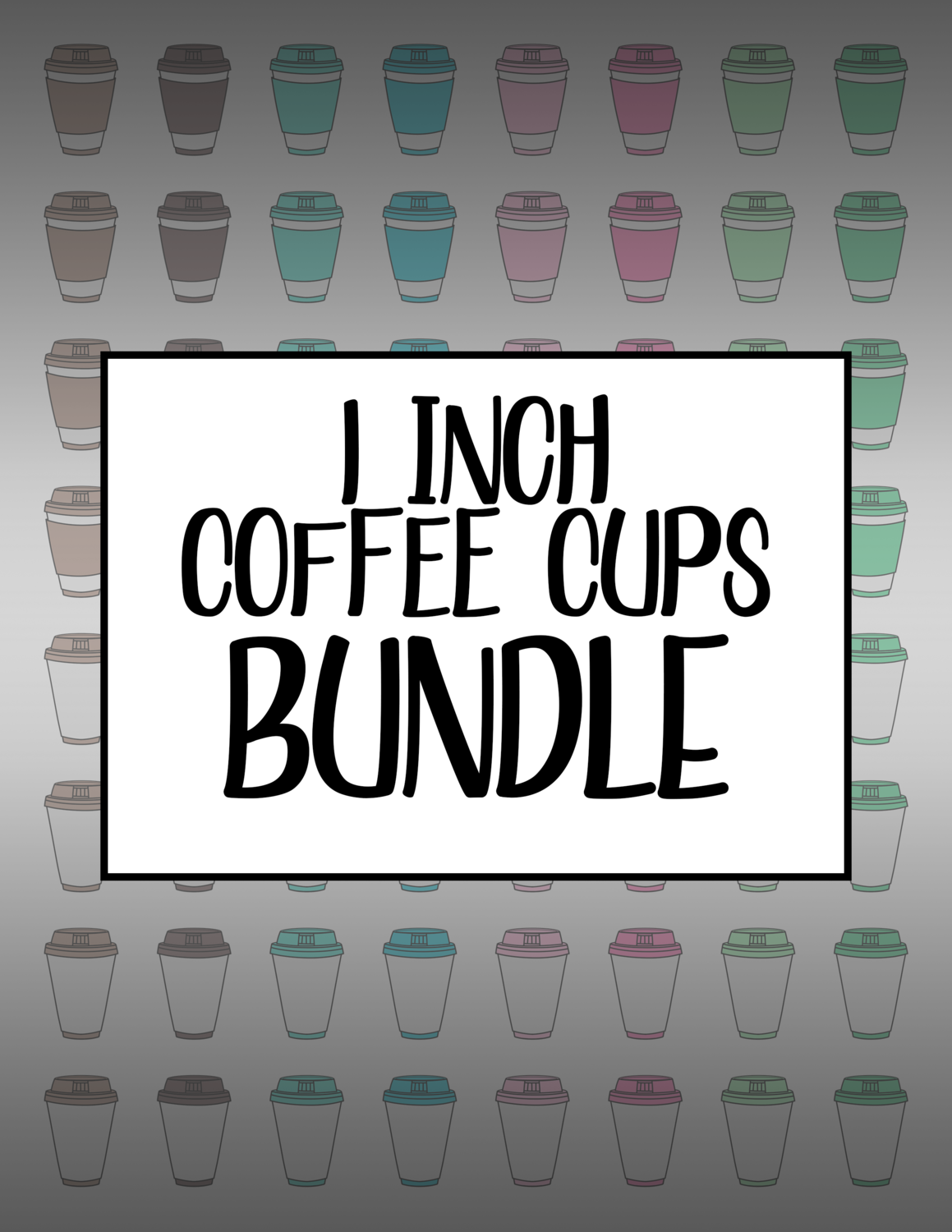 Bundle #49 1 Inch Coffee Cups