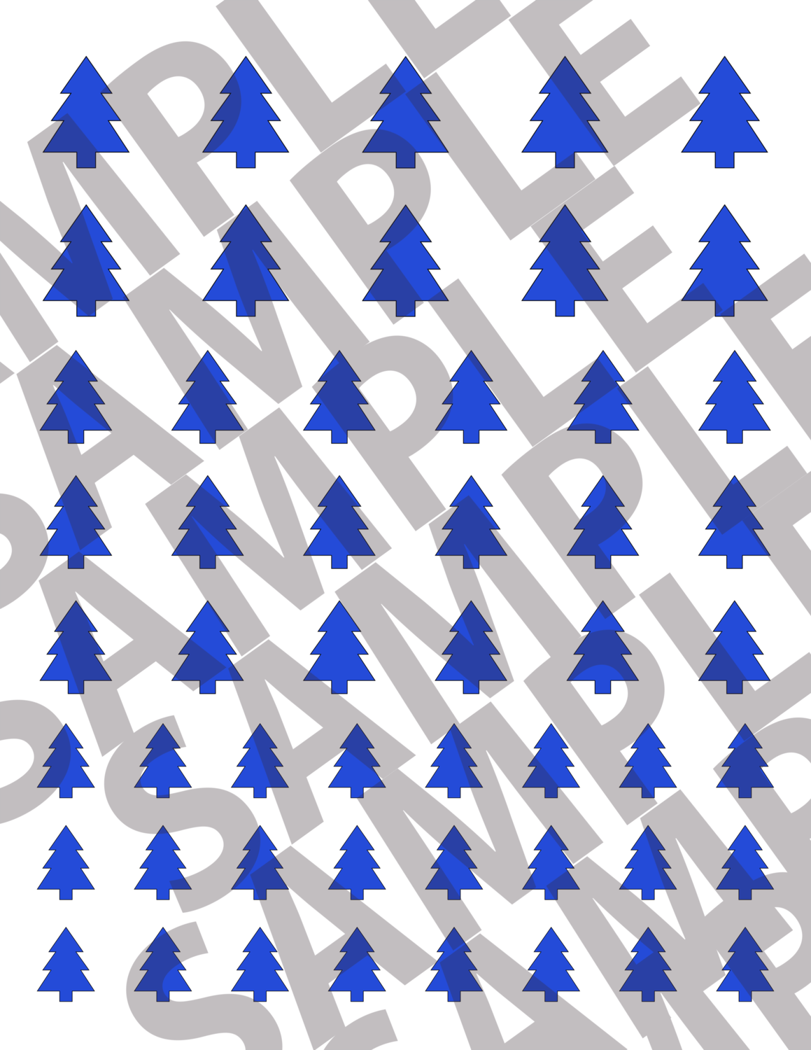 Blue - Simple Trees
