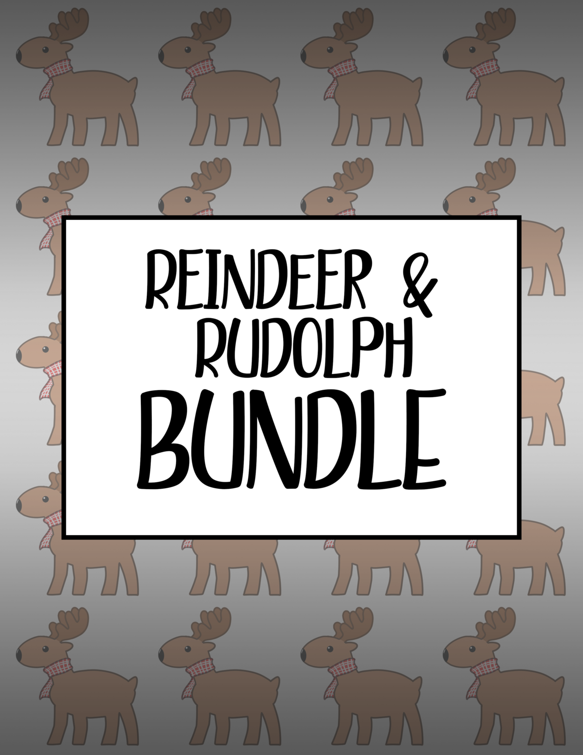 Bundle #55 Reindeer & Rudolph