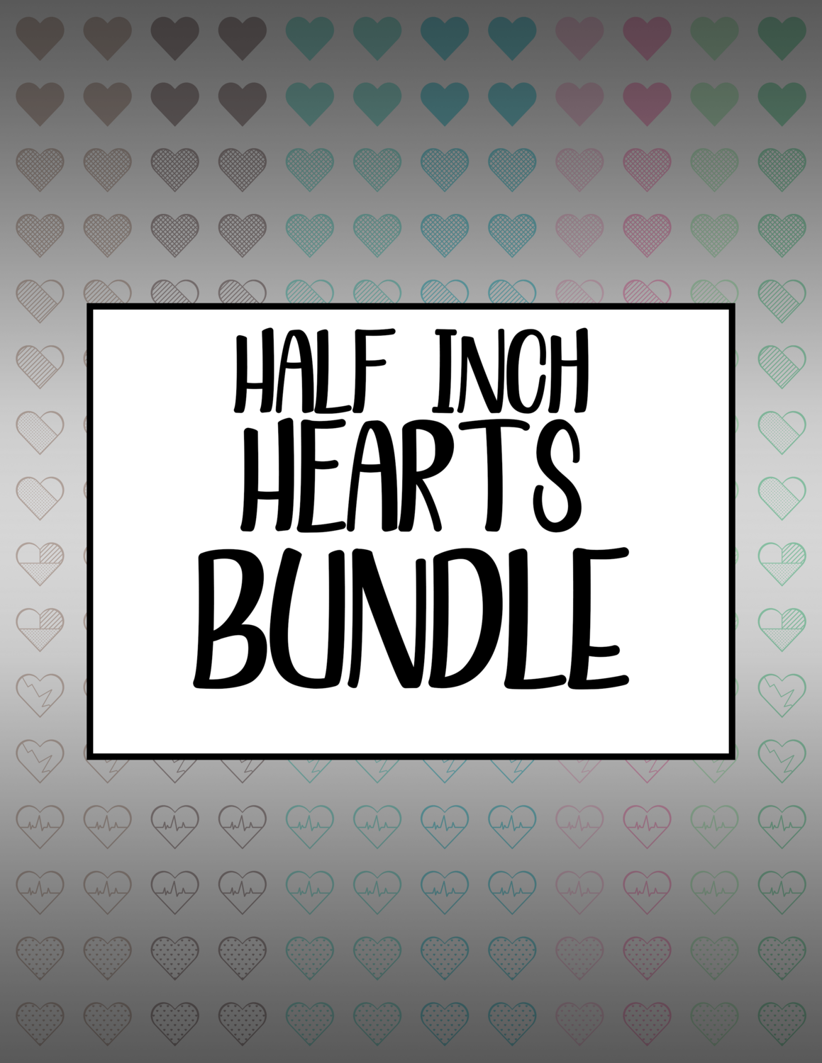 Bundle #63 Half Inch Hearts