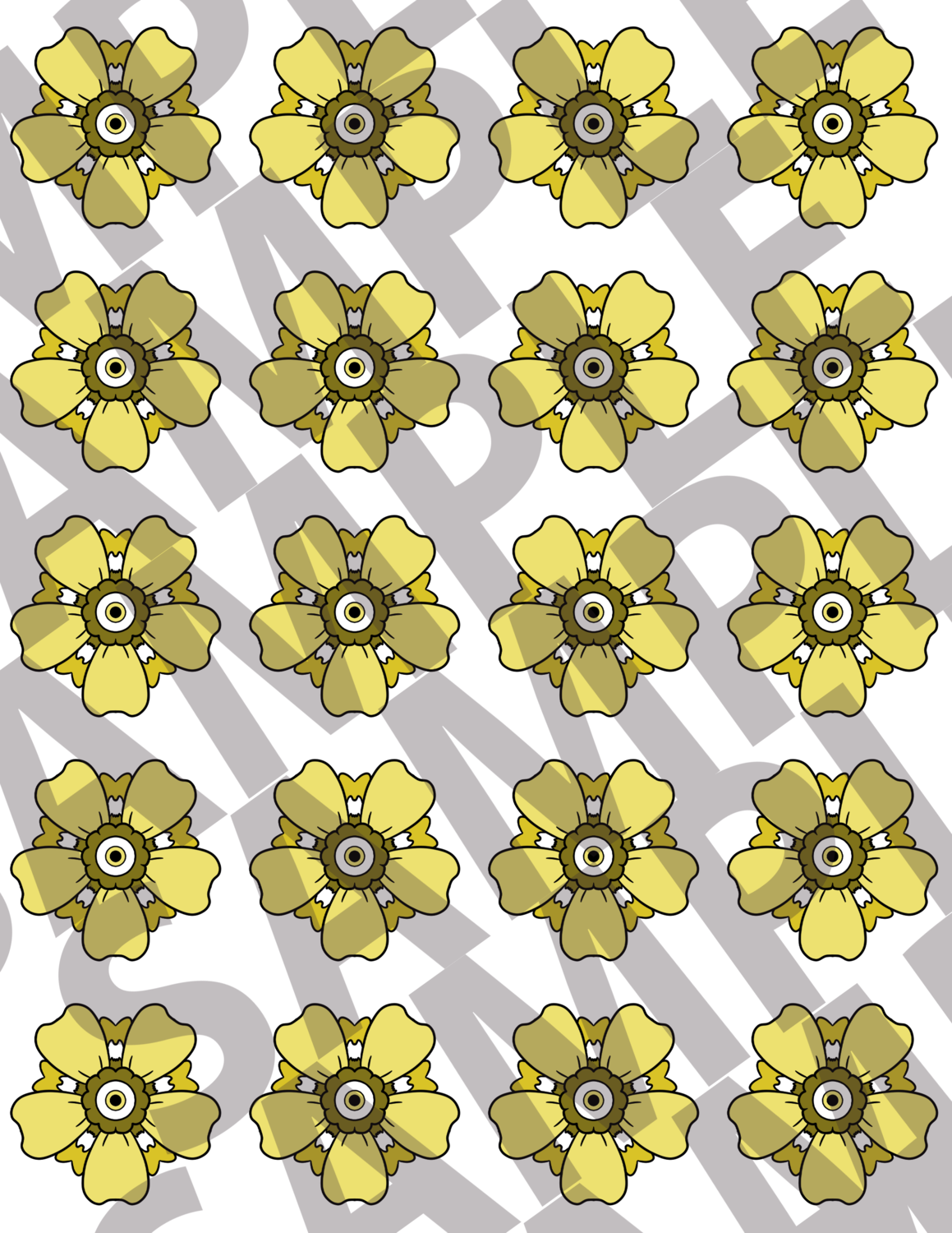 Yellow - Flowers 4