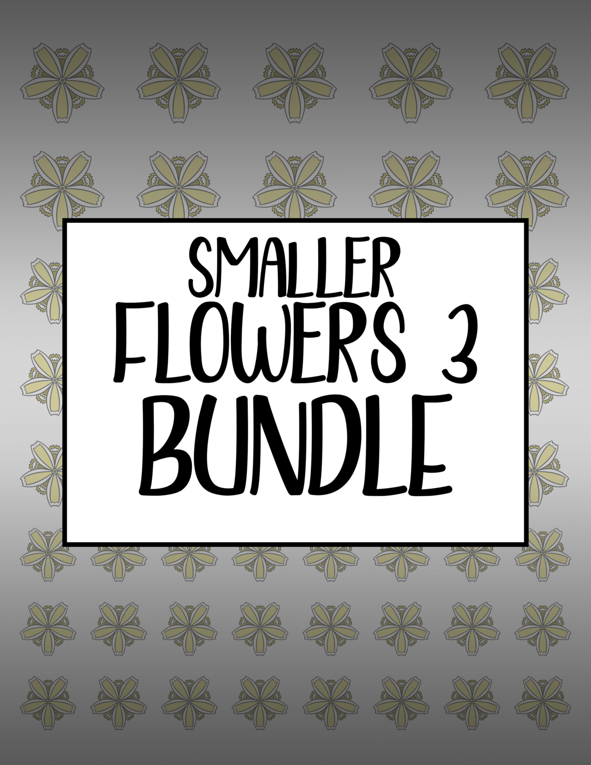 Bundle #74 Smaller Flowers 3