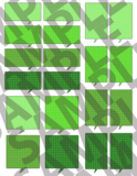 Green - Square Grid Speech Bubbles