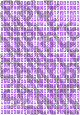 WHITE LETTERS