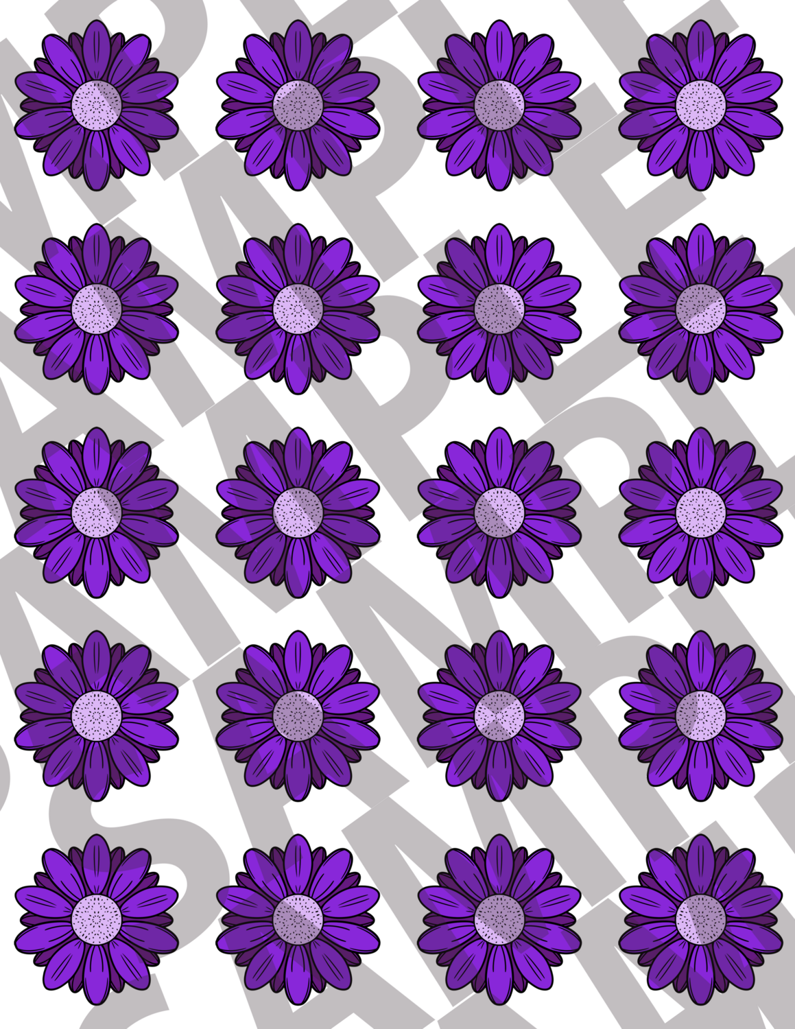 Purple - Flowers 5