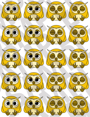 More Yellow - Owls