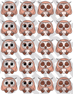 Peach - Owls