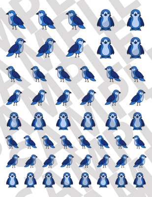 SMALLER BIRDS