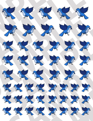SMALLER FLYING BIRDS