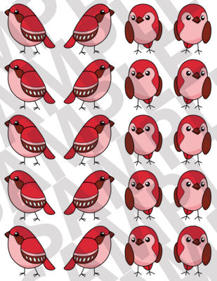 Red - Simple Birds