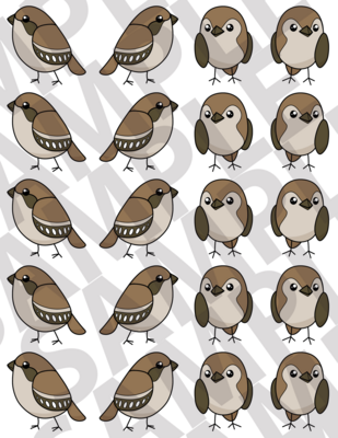 Brown - Simple Birds