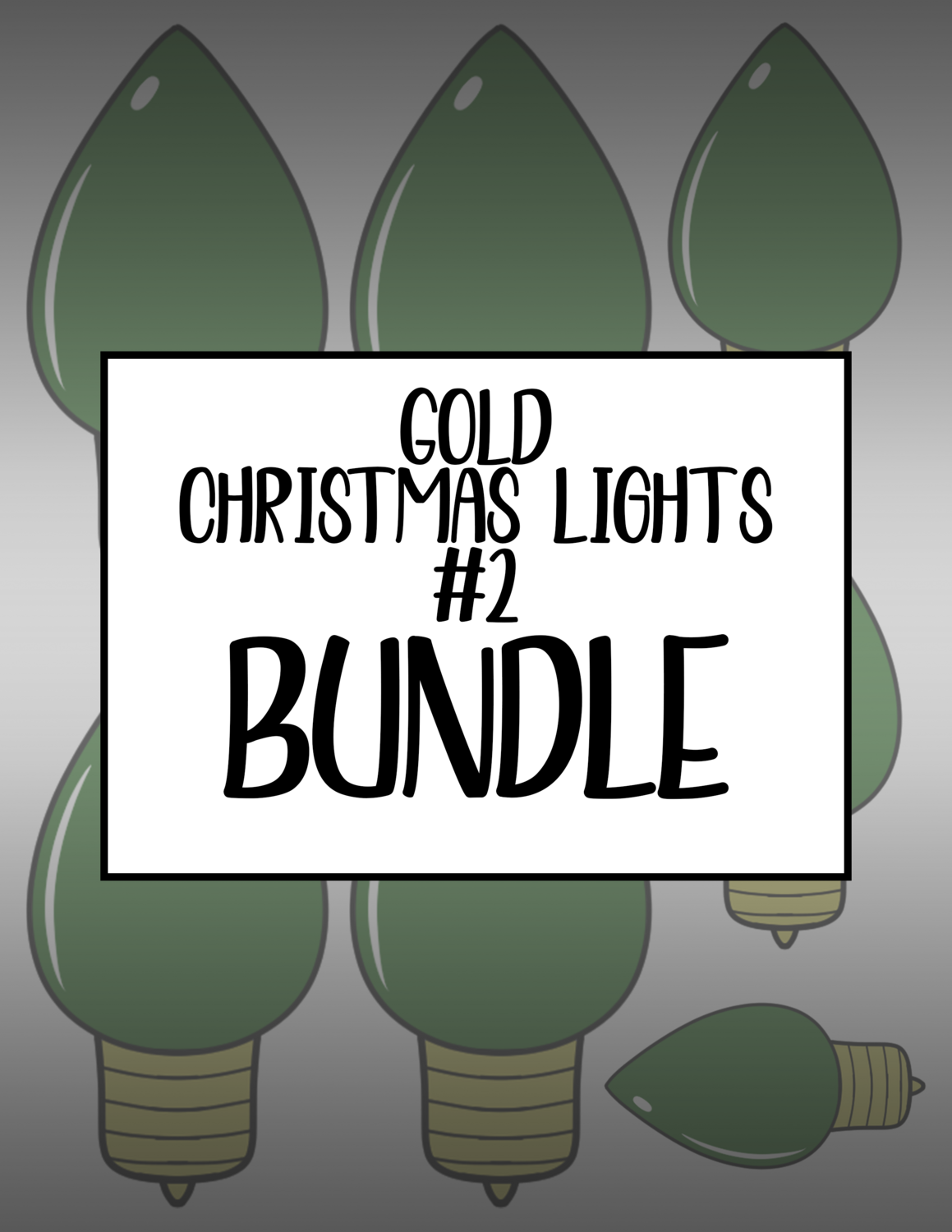 Bundle #115 Golden Christmas Lights #2