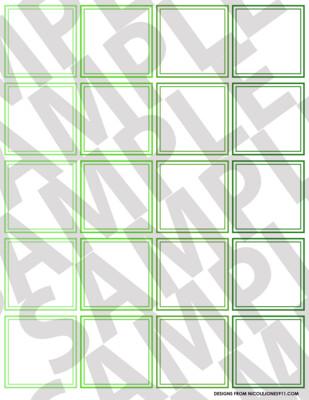 Green - Squares