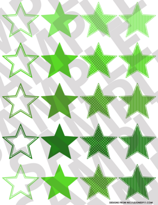 Green - Stars