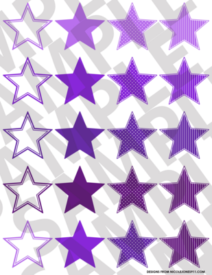 Purple - Stars