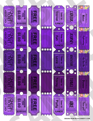 Purple - Tickets