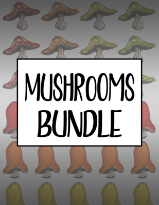 Bundle #130 Mushrooms 1-2