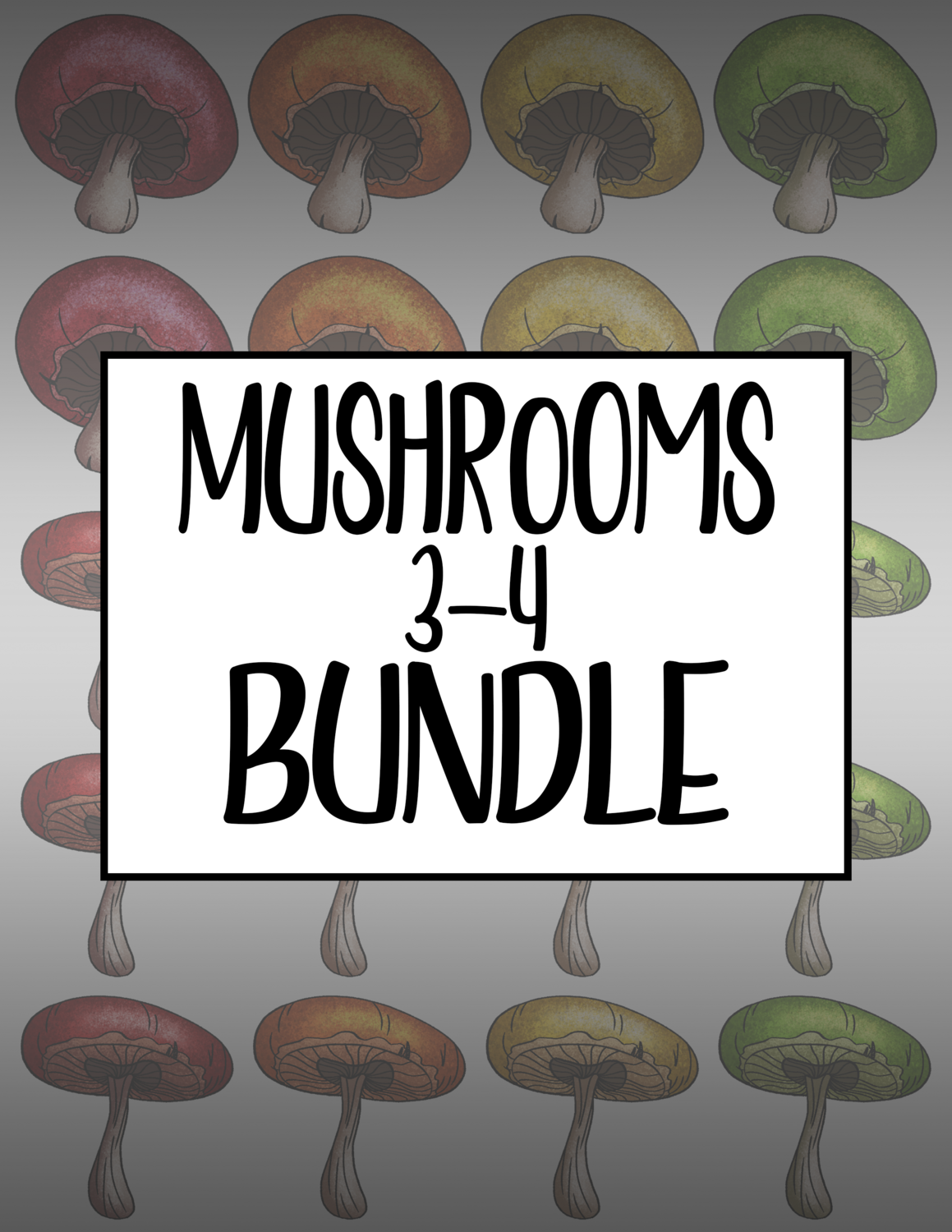 Bundle #131 Mushrooms 3-4