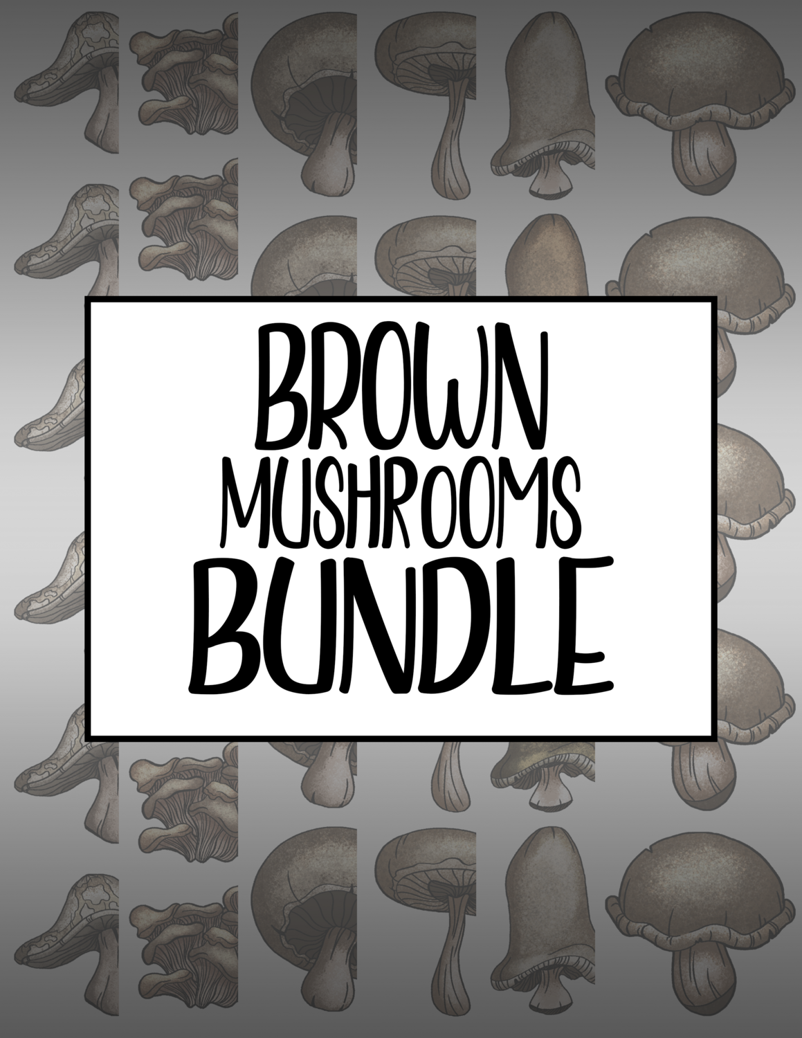 Bundle #136 Brown Mushrooms