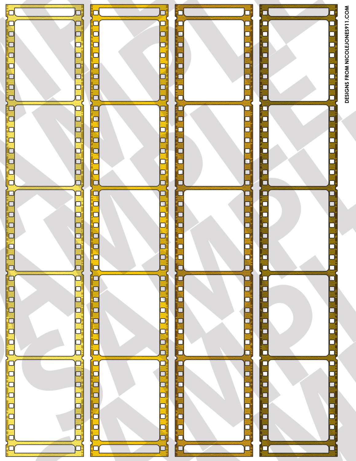 More Yellow - Film Reels