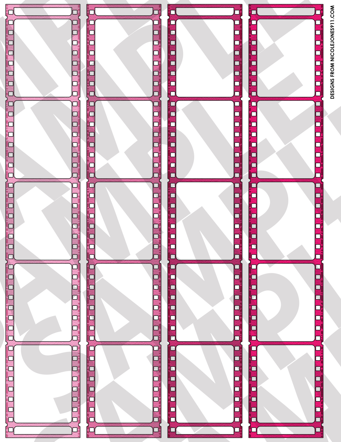 Pink - Film Reels