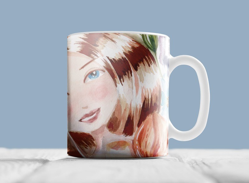"Sommergarten" (Kaffeetasse)