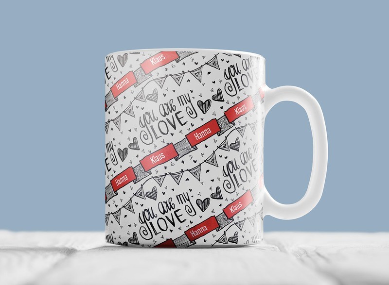 "You are my love" (Kaffeetasse)