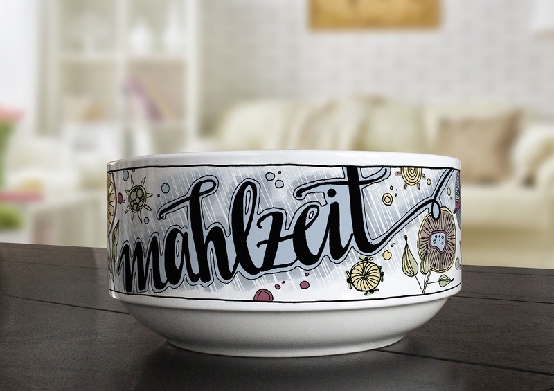 "Mahlzeit" (Große Schale)