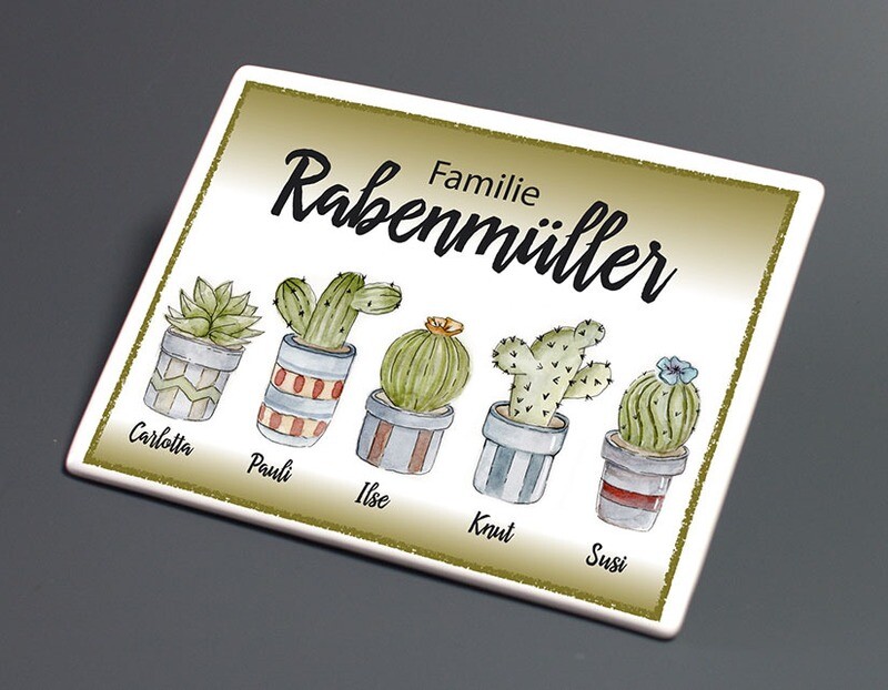 Familientürschild "Stachels"