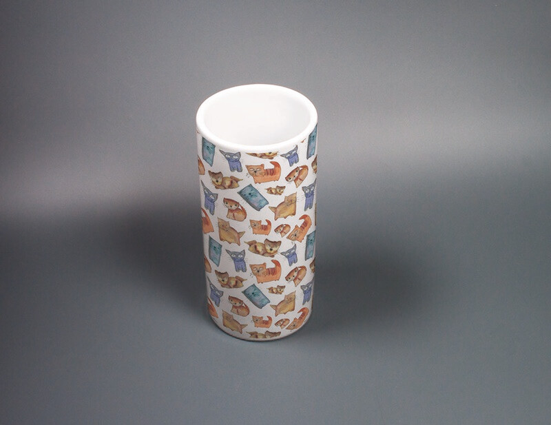 "CatParty" (Blumenvase)