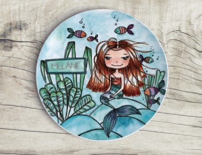 "Mermaid" Kinderteller klein