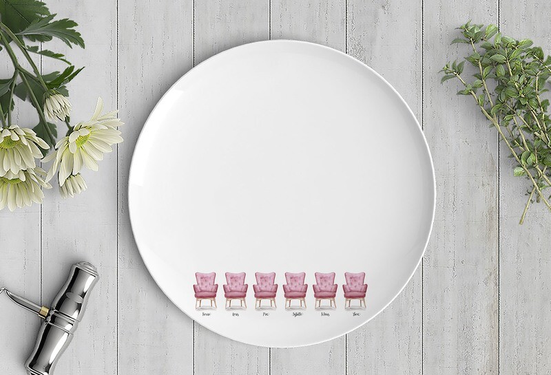 Familienteller Familienteller "Sitzgelegenheit" (26 cm)