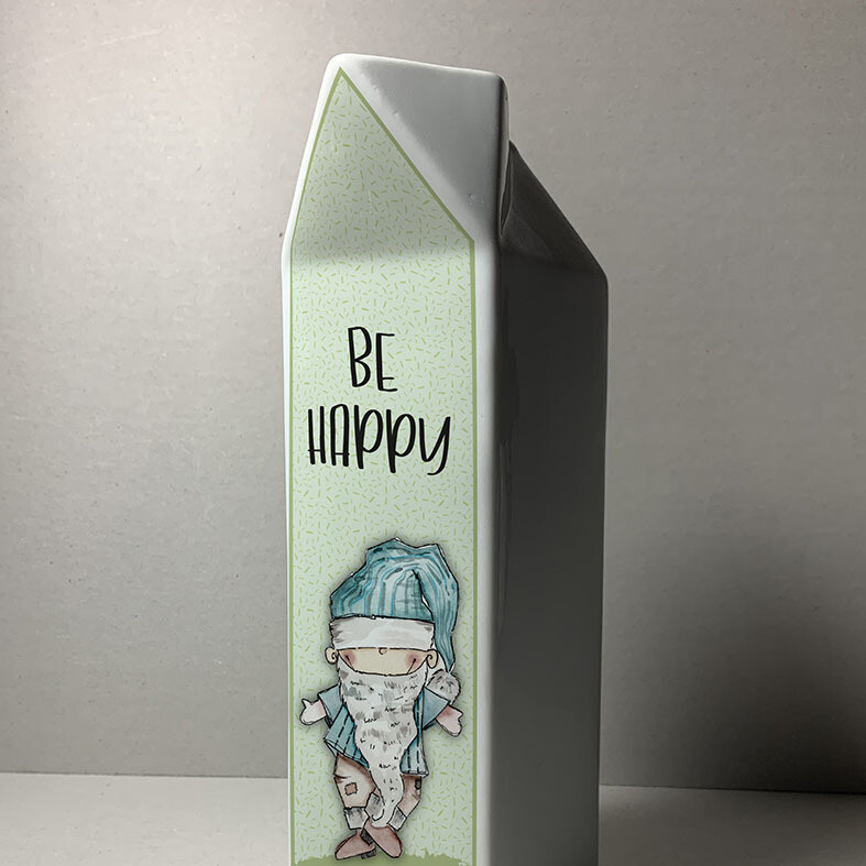 "Be Happy" Getränkekanne