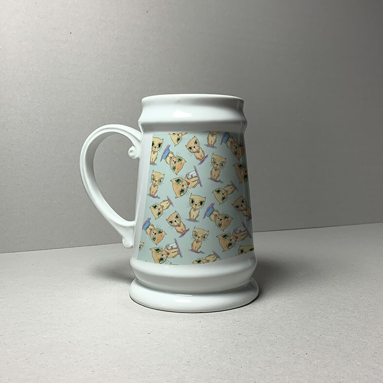 "Cat Feeling" (Bierkrug)