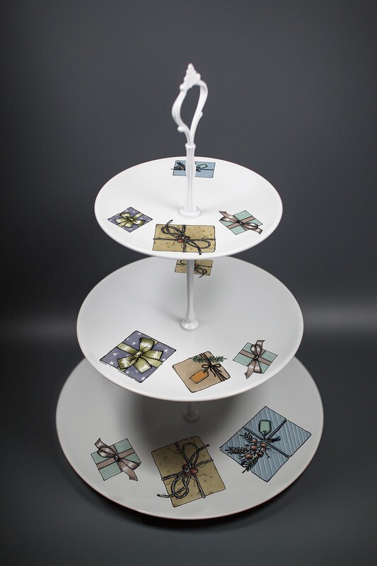 "Packtisch" (Etagere)