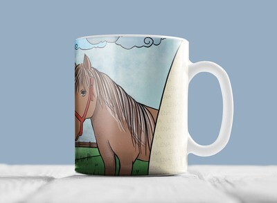 "Reiterhof" Tasse