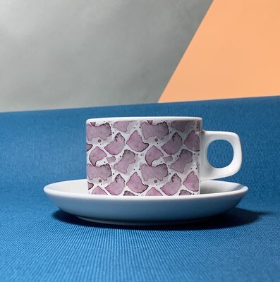 "Rosen, Tulpen, Nelken..." (Kaffee- oder Espressotasse, 2tlg.)