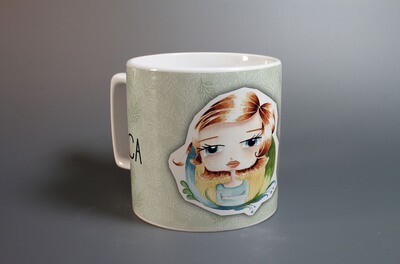 "GreenLeaf" (Individuelle Kaffeetasse oder Jumbobecher)