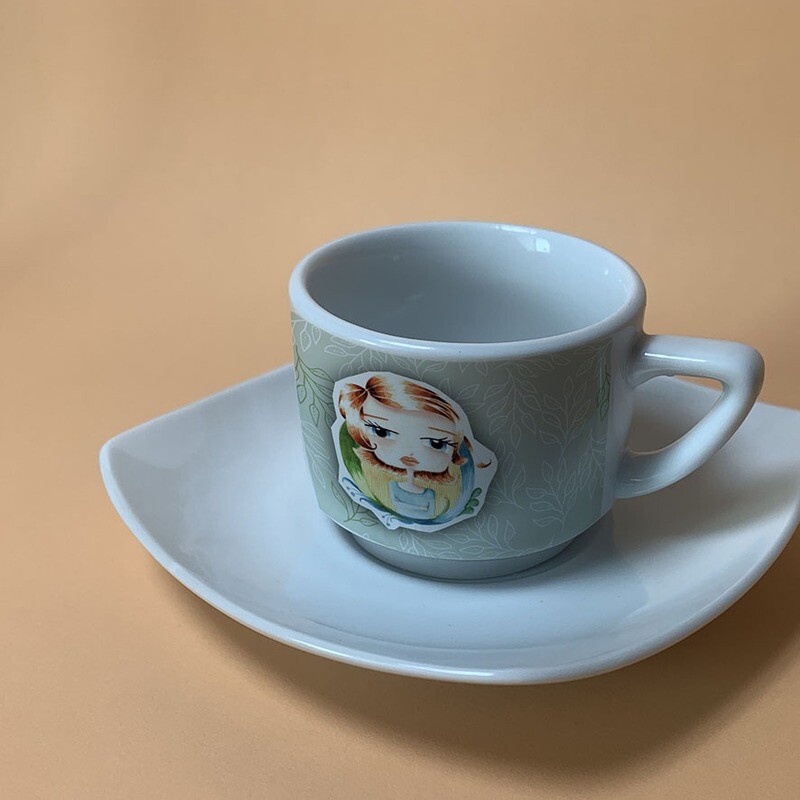 "GreenLeaf" (Espresso- oder Kaffeetasse, 2-tlg.)