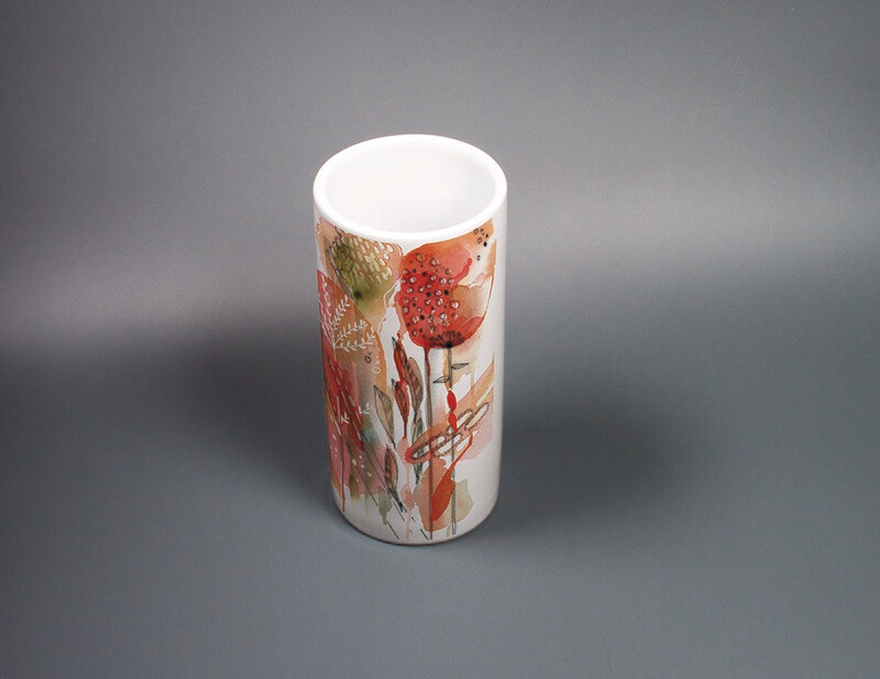 "Herbstgeflüster" (Blumenvase)