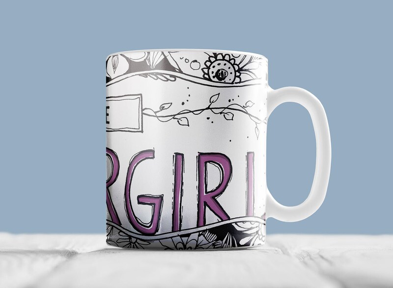 "Supergirl" (Individueller Becher)