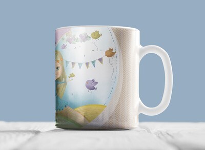 "Vogelprinzessin" (Tasse)