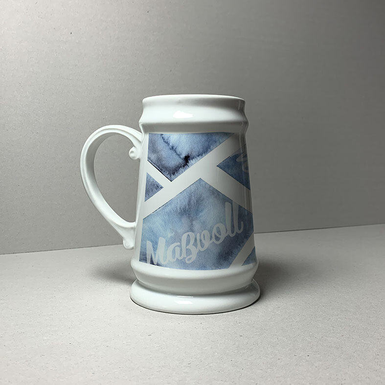 "Maßvoll" (Bierkrug)