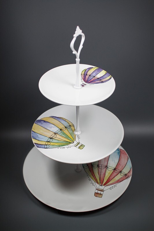 "Luftfahrt" (Etagere)