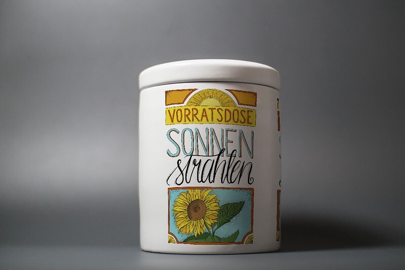 "Sonnenstrahlen" (Vorratsdose)