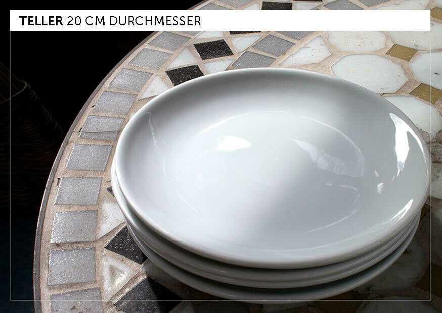 Gesamtgeschirr Gesamtgeschirr, Produkt: Teller 20 cm